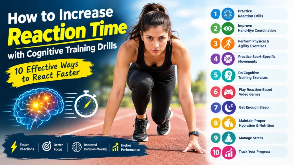 Reaction Time Training Infographic