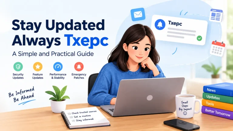 Stay Updated Always Txepc